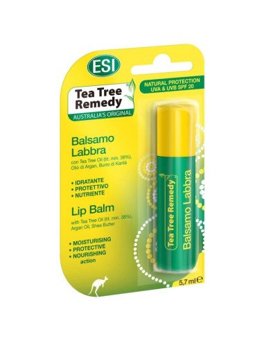 ESI LIP BALM TEA TREE REMEDY 5.7 ml