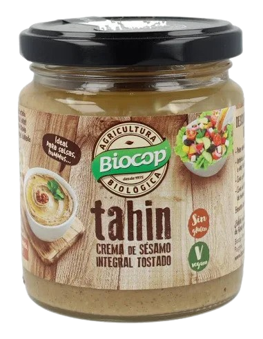 BIOCOP TAHIN INTEGRAL DE SÉSAMO TOSTADO 225 ml