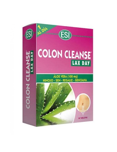 COLON CLEANSE LAX DAY 30 tabletas.